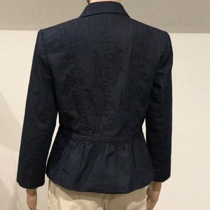 Loft Denim Blazer - EUC